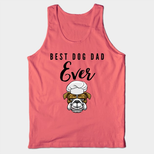 Dog Dad Tank Top by Calvin Apparels